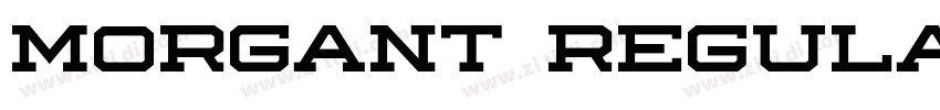 Morgant Regular字体转换